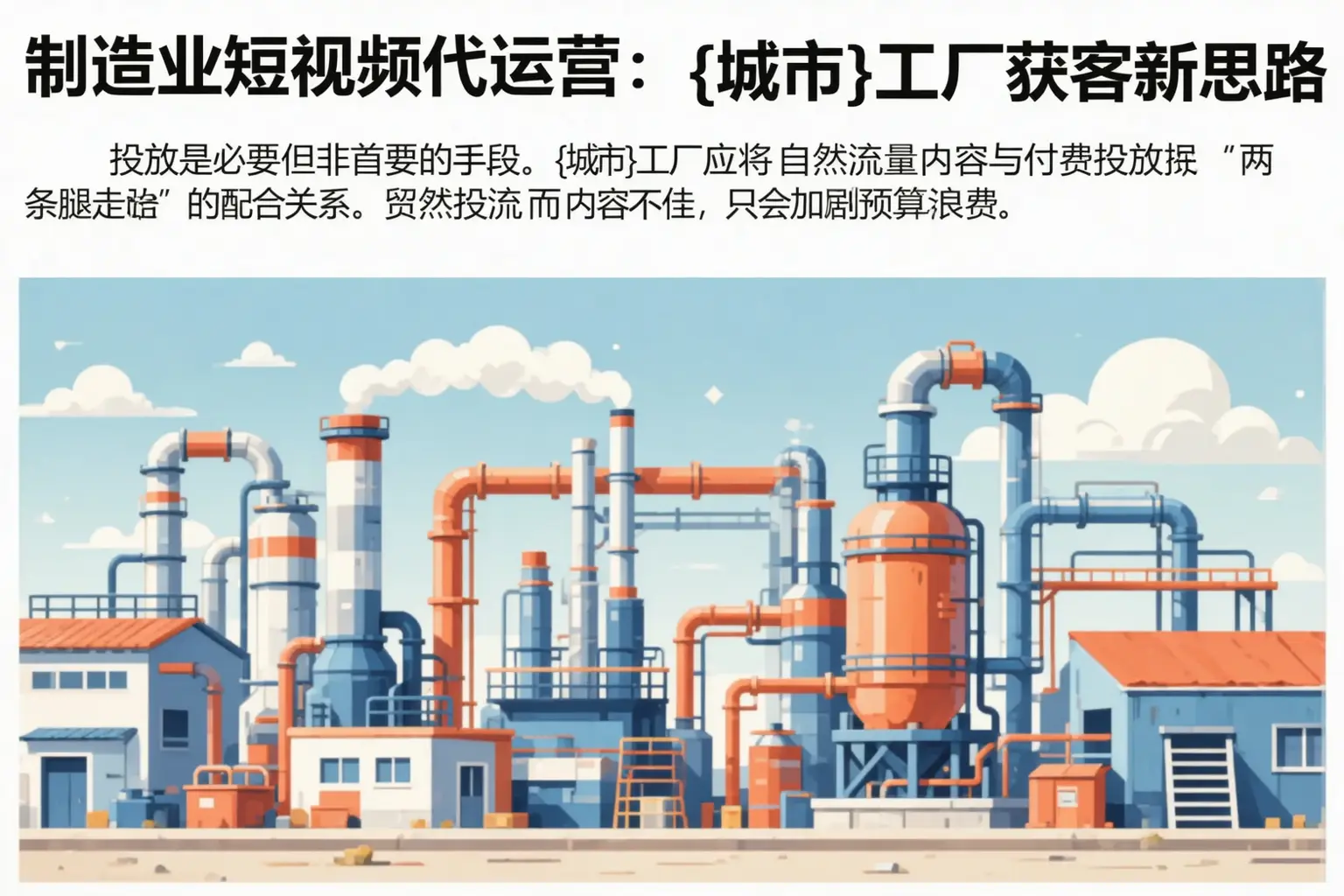 制造业短视频代运营：阳曲工厂获客新思路